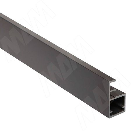 SECRET MAXI Профиль рамочный узкий с интегрированной ручкой, графит, L-3000 (PR165002HGP)