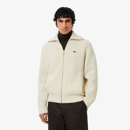 Мужской кардиган Lacoste с высоким воротом на молнии
