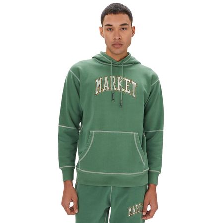 Triple Stitch Pullover Hoodie