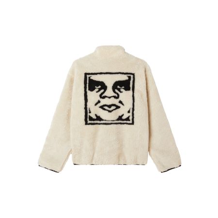 ICON FACE SHERPA JACKET