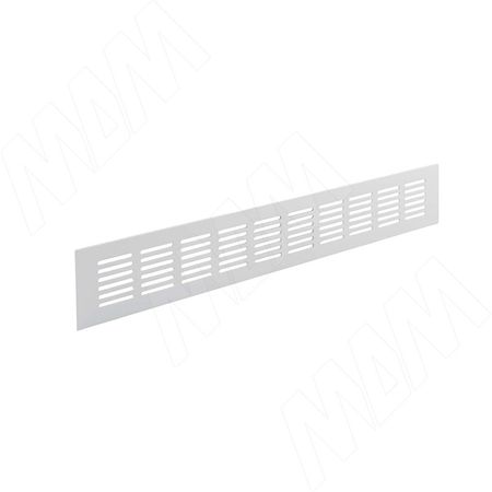 Вентиляционная решетка универсальная, 400x60 мм, тип1, алюминий, алюминий серый (VGA101060400ALE1)