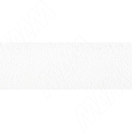 Кромка ПВХ Белый тиснение шагрень (1020-04 19X2)
