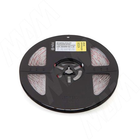 Лента светодиодная 2835/120, 24V, 15 м, длинное соединение, нейтральный белый 4000К, IP20, 9.6W/1м (LS24-2835NW-9.6-L-LR)