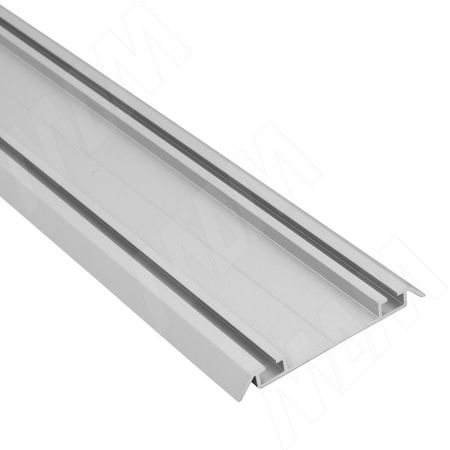 ИНТЭГРО Направляющая нижняя, L-6000, серебро, INTEGRO (IN01100A)