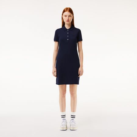 Женское платье-поло Lacoste приталенного кроя