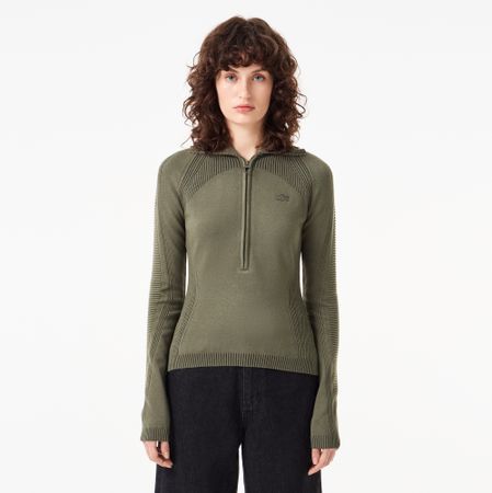 Женский свитер Lacoste на молнии