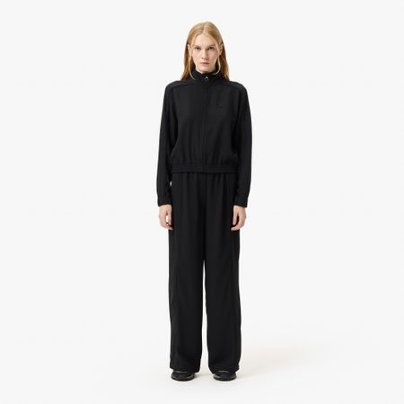 Женские высокие прямые брюки Lacoste свободного кроя