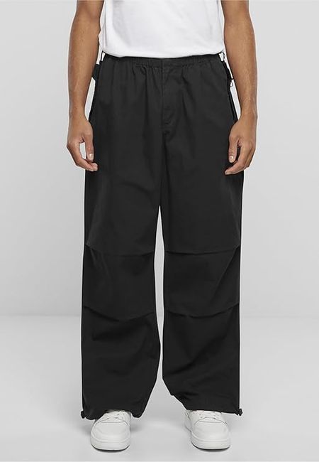 Woven Retro Washed Parachute Pants