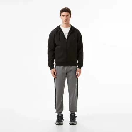 Мужские хлопковые спортивные брюки Lacoste свободного кроя
