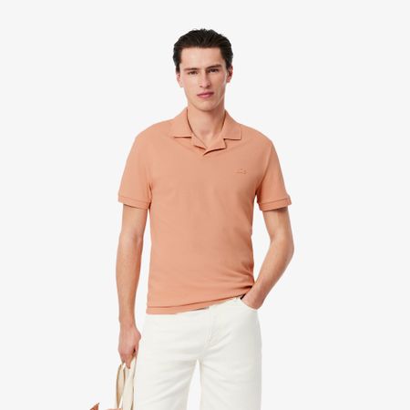 Мужское поло Lacoste из эластичного органического хлопка