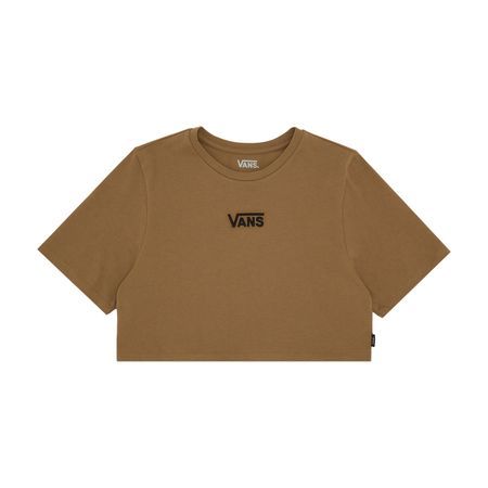 Flying V Crew Crop T-Shirt