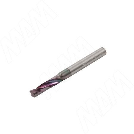 Фреза спиральная твердосплавная D6xL22, S6xGL60, Z1, Up/Rh, чистовая (по пластикам) (KF-111-06-22-6-pl)
