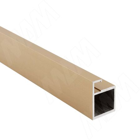 SECRET MAXI Профиль рамочный узкий, золото брашированное (анод), L-3000 (FP00263GLB-S3)