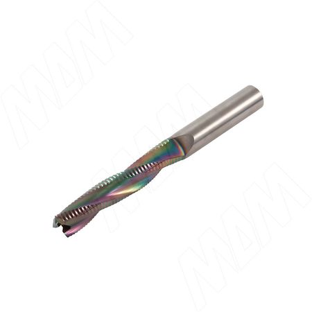 Фреза спиральная твердосплавная D16xL80, S16xGL150, Z3, Up/Rh, черновая (KF-123-16-80-16)