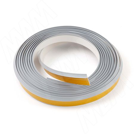 Плинтус уплотнительный универсальный со скотчем, 5 м., серый (STP.001S.50GR)