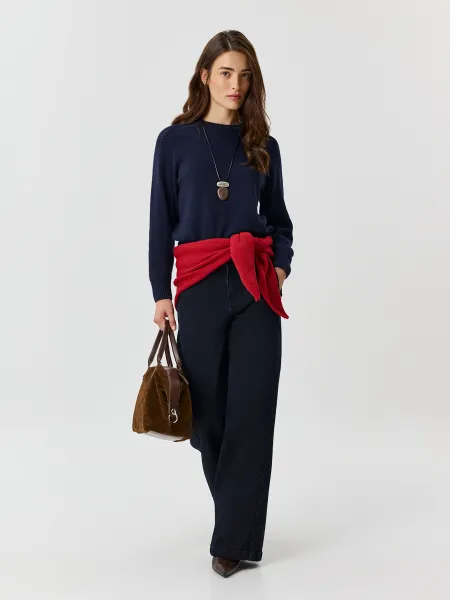Утепленные джинсы Wide leg SAVAGE