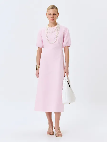 Нежное платье цвета "baby pink"  SAVAGE