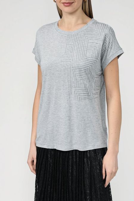 Футболка из вискозы Esprit Collection