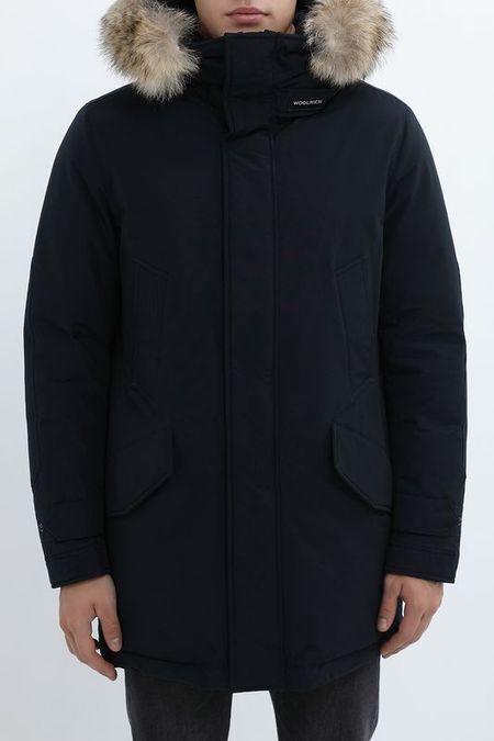 Куртка утепленная с меховой опушкой Woolrich