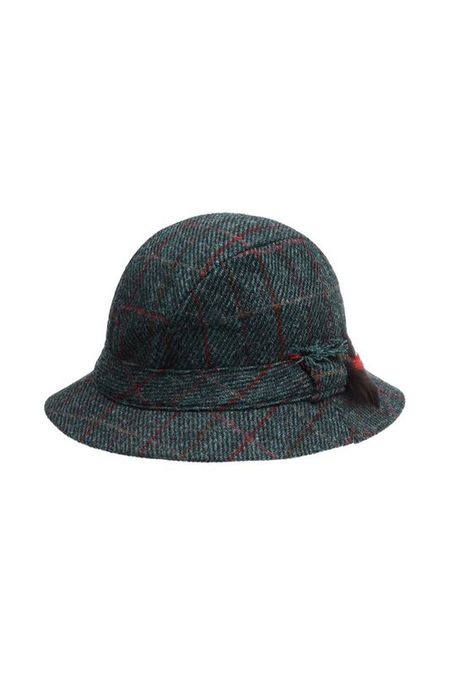 Панама шерстяная в клетку HANNA HATS