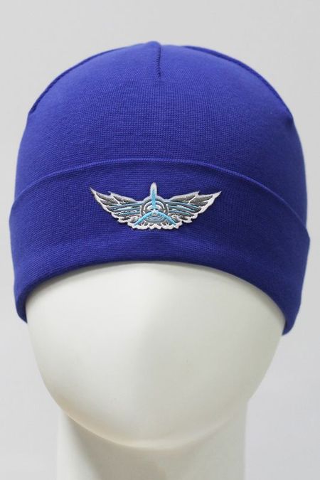 Хлопковая шапка с нашивкой Marhatter