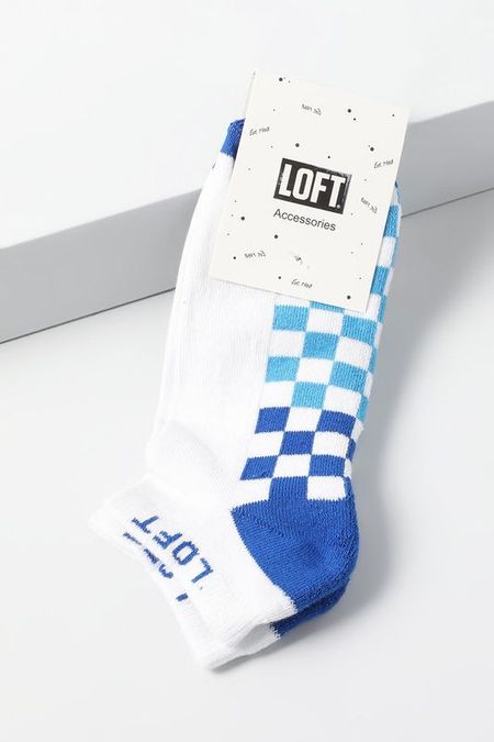 Хлопковые носки с принтом Loft