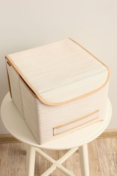 Корзина для хранения с крышкой CASY HOME