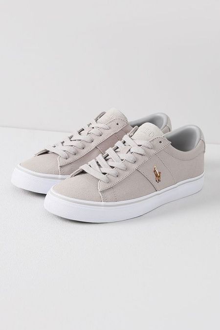 Текстильные низкие кеды POLO RALPH LAUREN