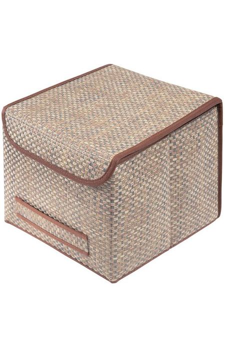 Корзина для хранения с крышкой CASY HOME