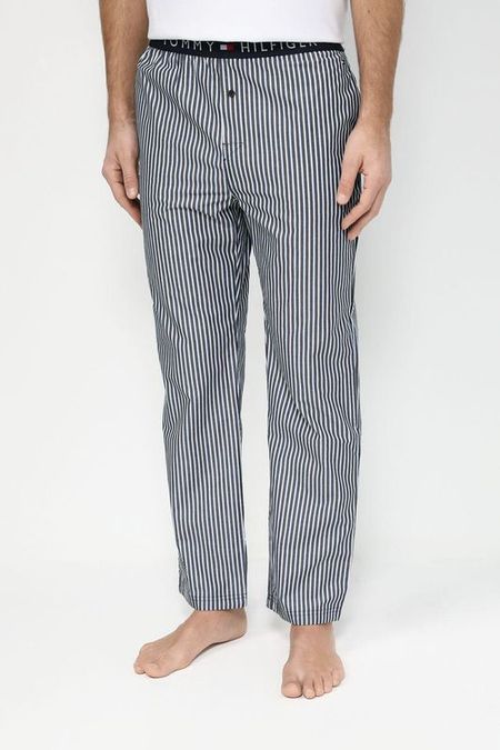 Хлопковые брюки пижамные в полоску Tommy Hilfiger