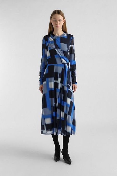 Платье с запахам и декоративным узлом Gerry Weber