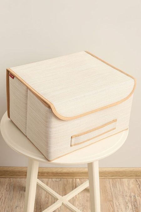 Корзина для хранения с крышкой CASY HOME