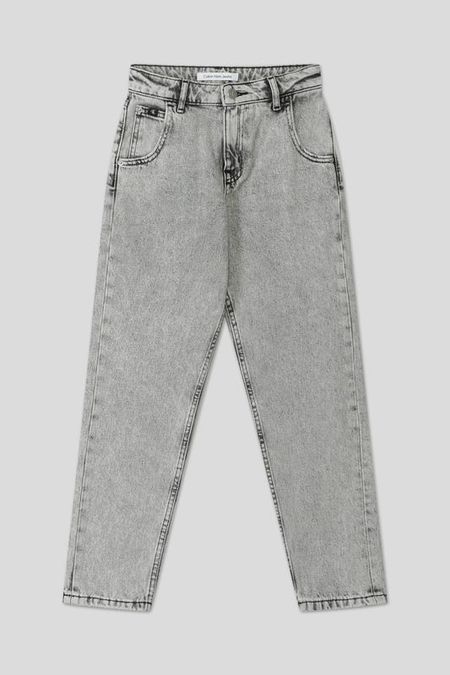 Джинсы с эффектом потертости Calvin Klein Jeans