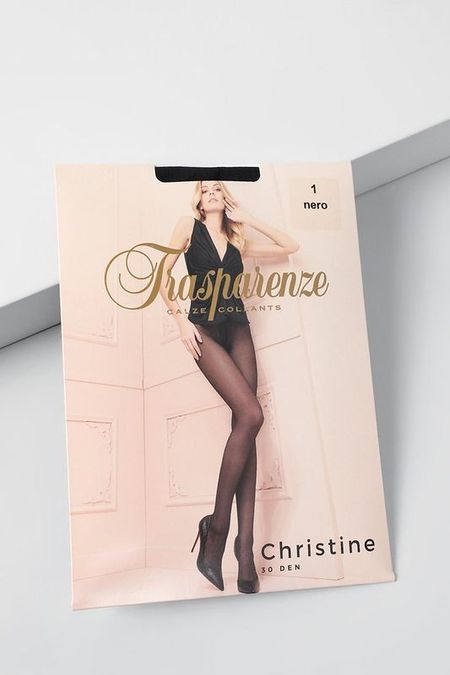 Капроновые колготки Christine 30 den Trasparenze