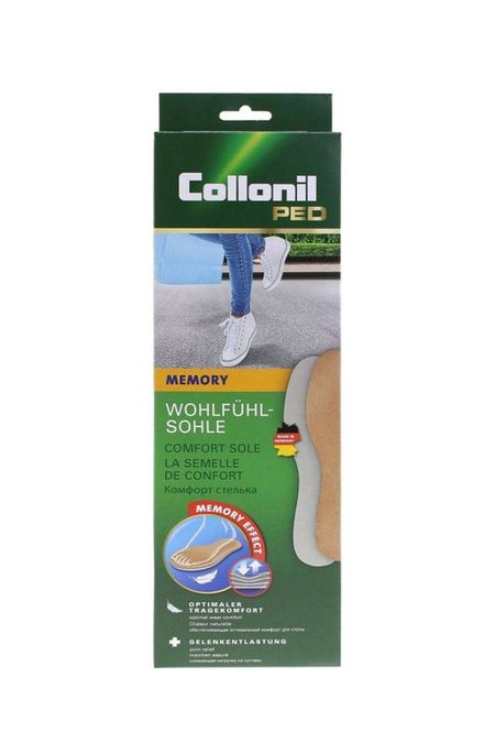 Хлопчато-бумажные стельки с эффектом памяти Collonil