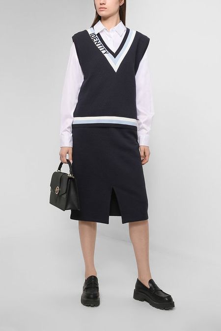 Юбка с разрезом Comma Casual Identity