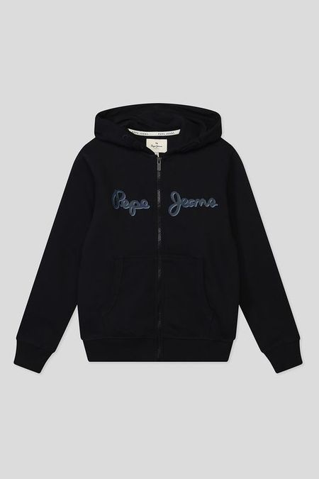Хлопковая толстовка с логотипом бренда PEPE JEANS