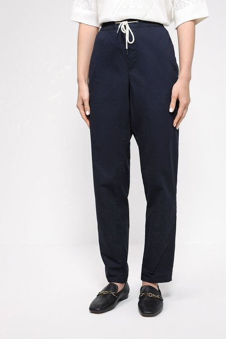 Хлопковые брюки на кулиске Esprit Casual