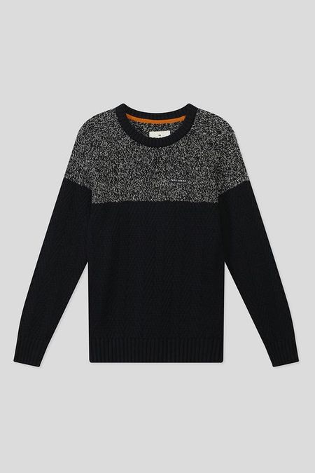 Хлопковый джемпер текстурный PEPE JEANS