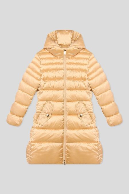 Утепленное пальто с капюшоном IDO