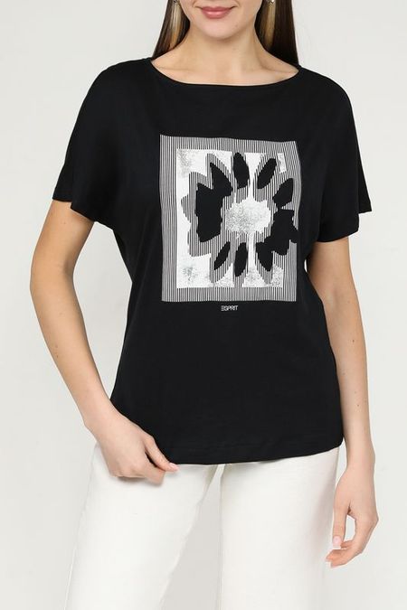 Футболка с принтом Esprit Casual