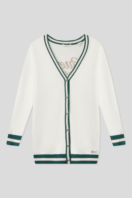 Кардиган на пуговицах с контрастными деталями Guess
