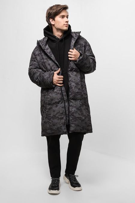 Удлиненный пуховик в стиле Oversize MARCO DI RADI