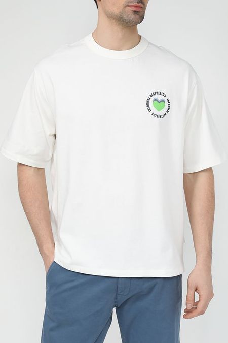 Футболка хлопковая с принтом Casual Friday