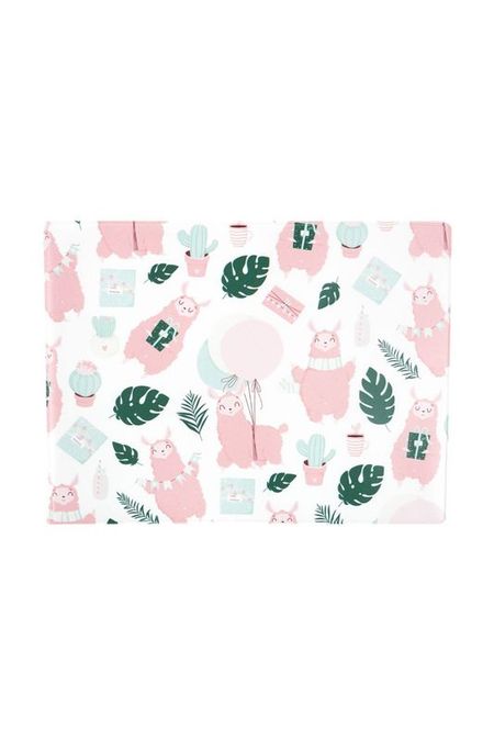 Обложка на зачетную книжку Лама в листьях Kawaii Factory