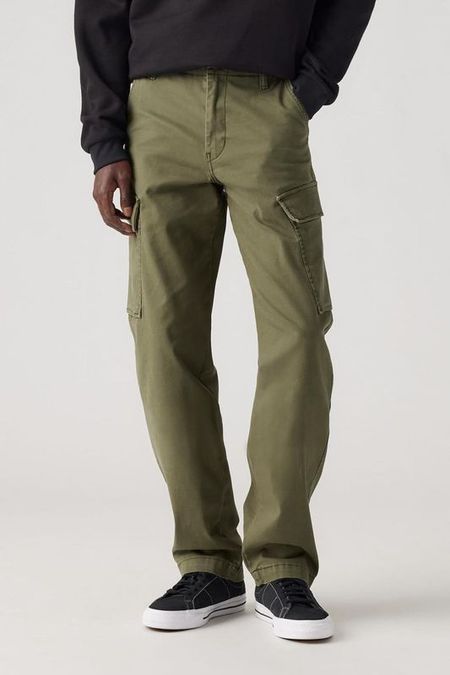 Брюки хлопковые с карманами LEVI'S