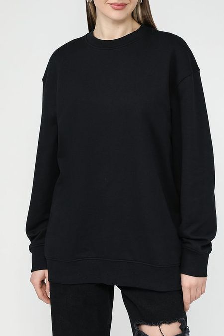 Свитшот хлопковый свободного кроя Esprit Casual