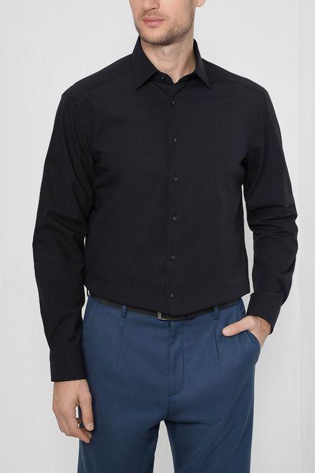 Однотонная сорочка Modern fit Olymp
