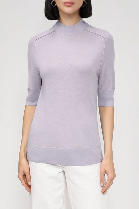 Шерстяной джемпер с коротким рукавом Calvin Klein