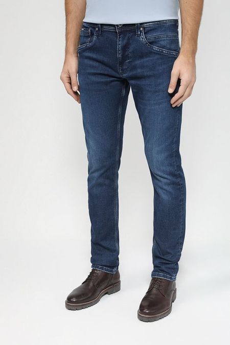 Джинсы скинни с эффектом потертости PEPE JEANS